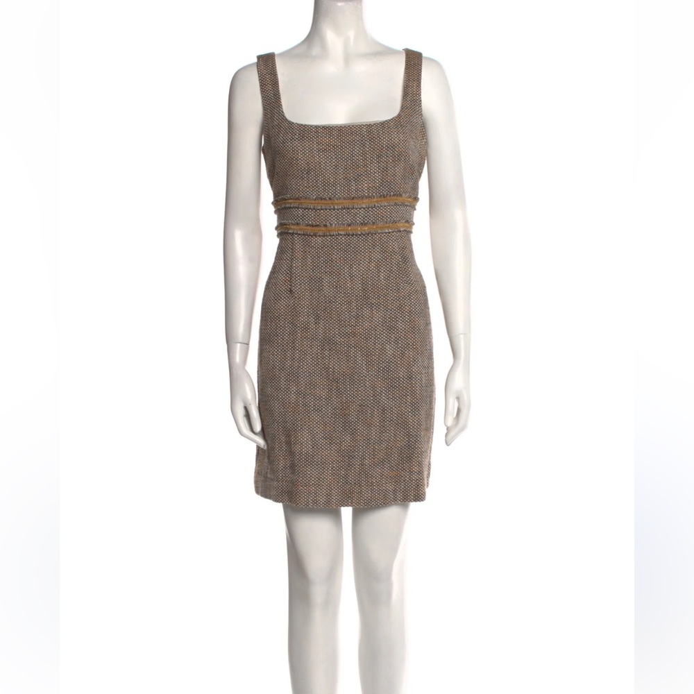 RED VALENTINO TWEED MINIDRESS $650